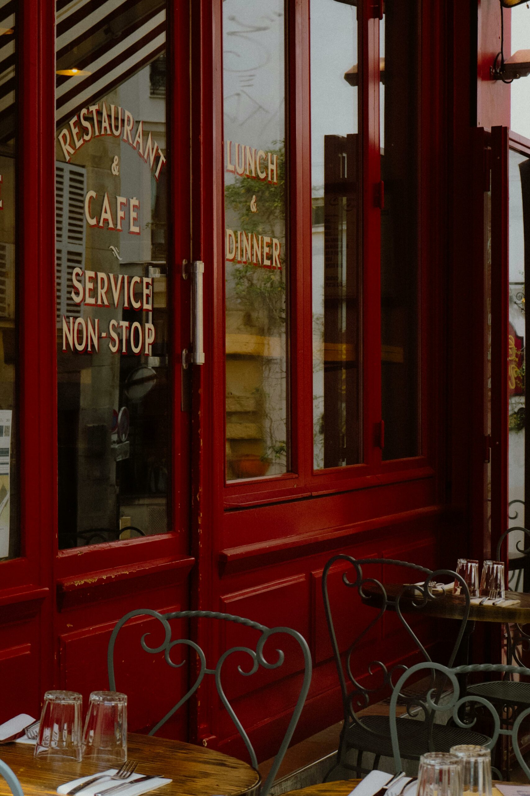 Entrée de restaurant