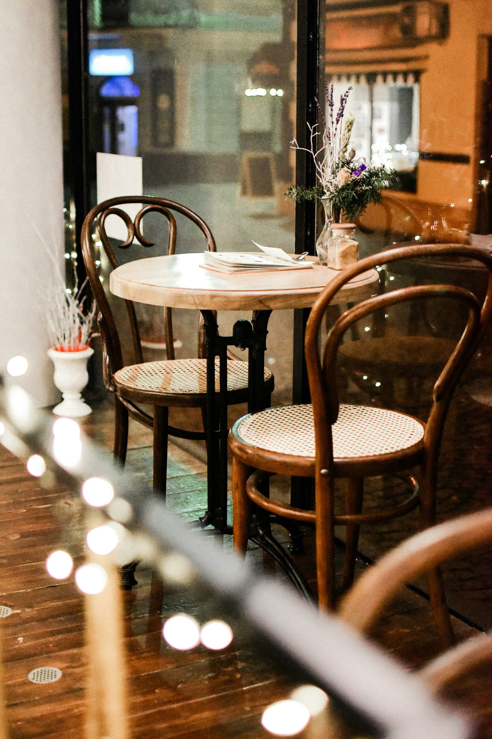 Table de restaurant